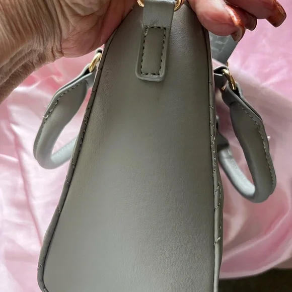 Valentino Orlandi Elegant Gray Shoulder Bag - Picture 7 of 7